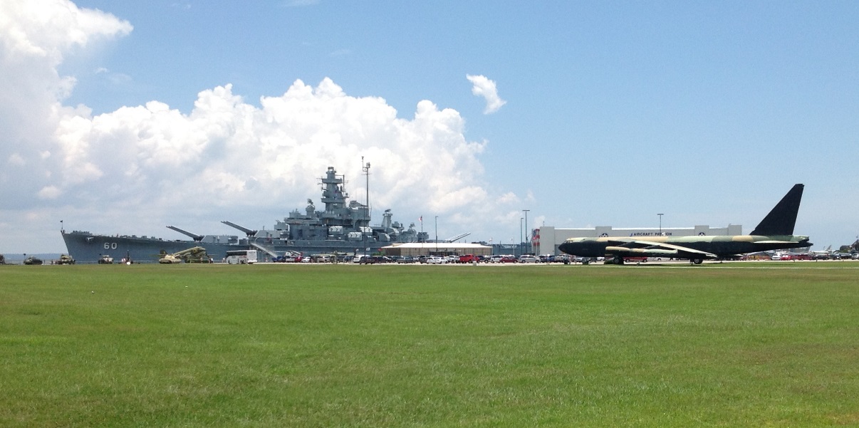 USS Alabama and the B52