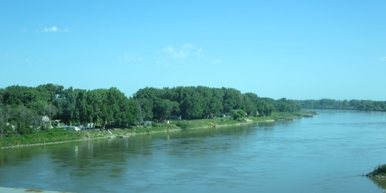 Missouri River from the Deck Bridge
